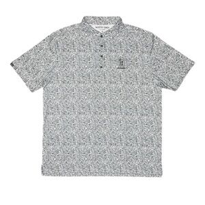 Matte Grey golf polo